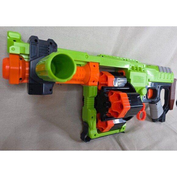 Nerf Zombie Strike Doominator 24 Dart Gun Blaster Zombie Blaster Tested Works - Picture 5 of 7